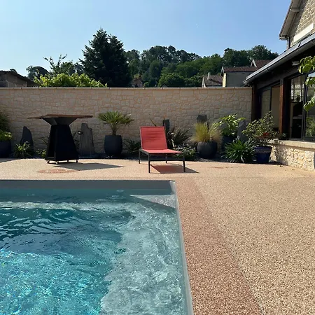 Chambre Dans Maison Avec Piscine Brive-la-Gaillarde Exterior photo