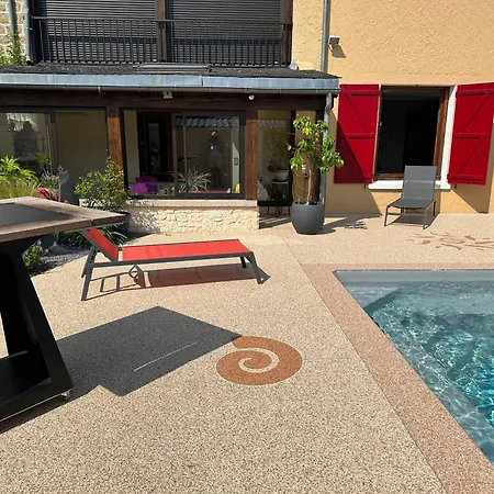 Chambre Dans Maison Avec Piscine Brive-la-Gaillarde Exterior photo